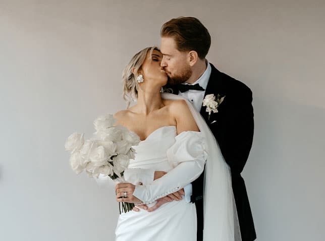 couple at wedding